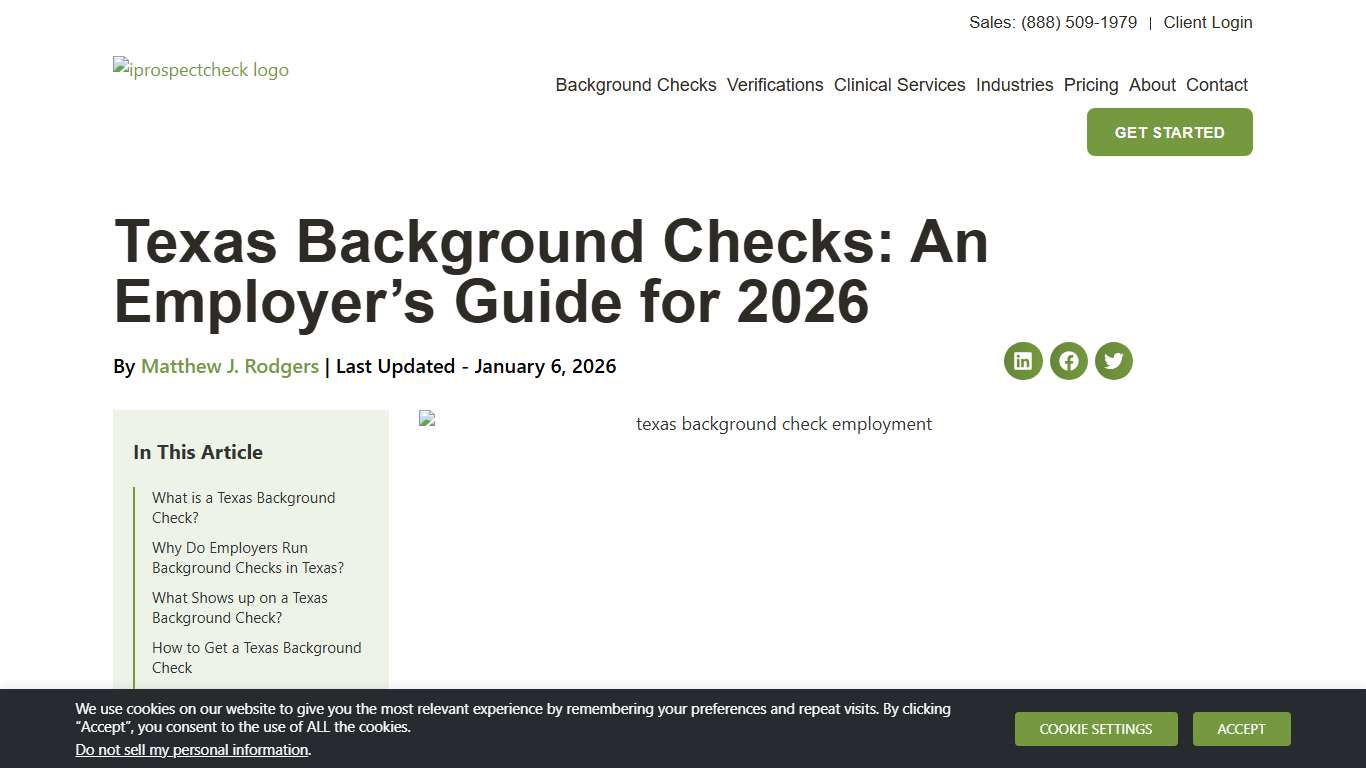 Texas Background Checks: An Employer's Guide for 2026